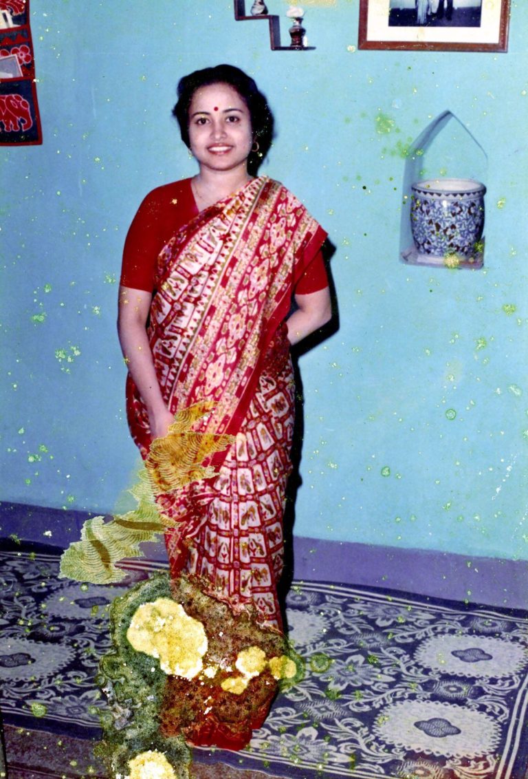 My mother’s matrimonial photograph. Courtesy of the writer.
