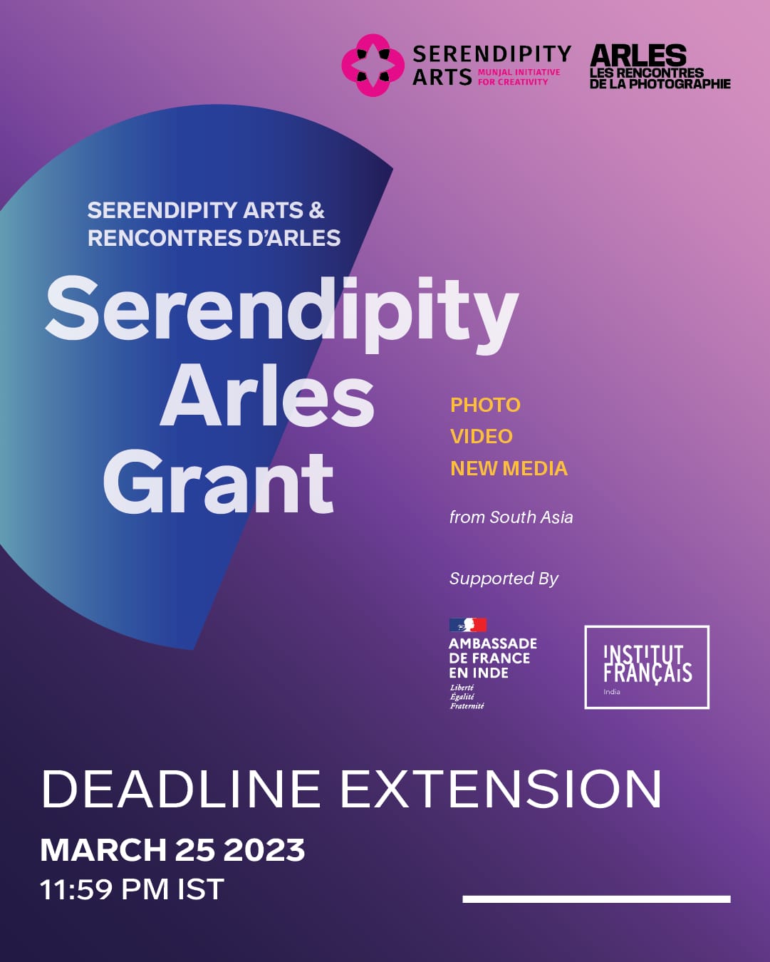 SERENDIPITY <br> ARLES GRANT <br> 2023-24