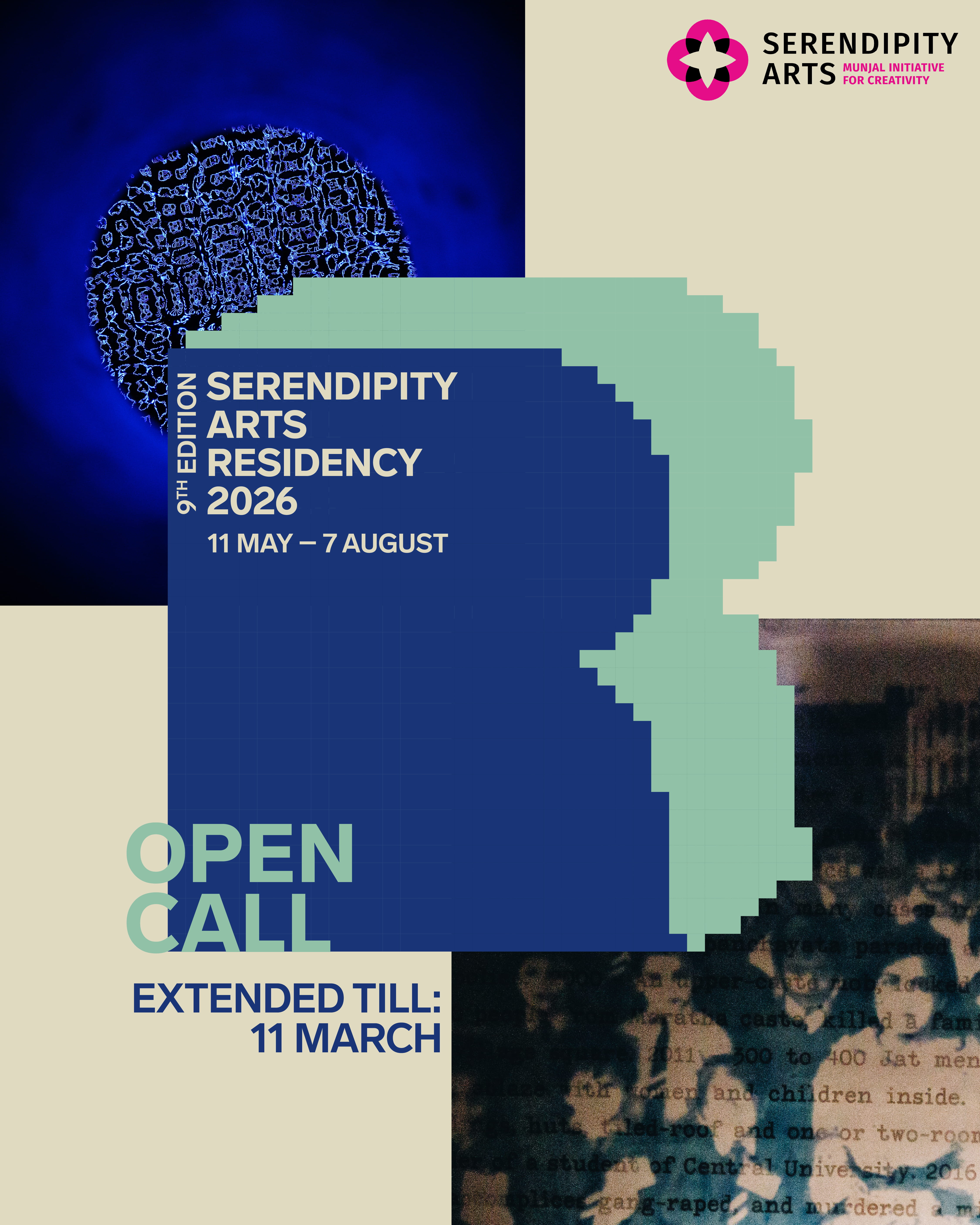 Serendipity Arts Residency 2026 Open Call